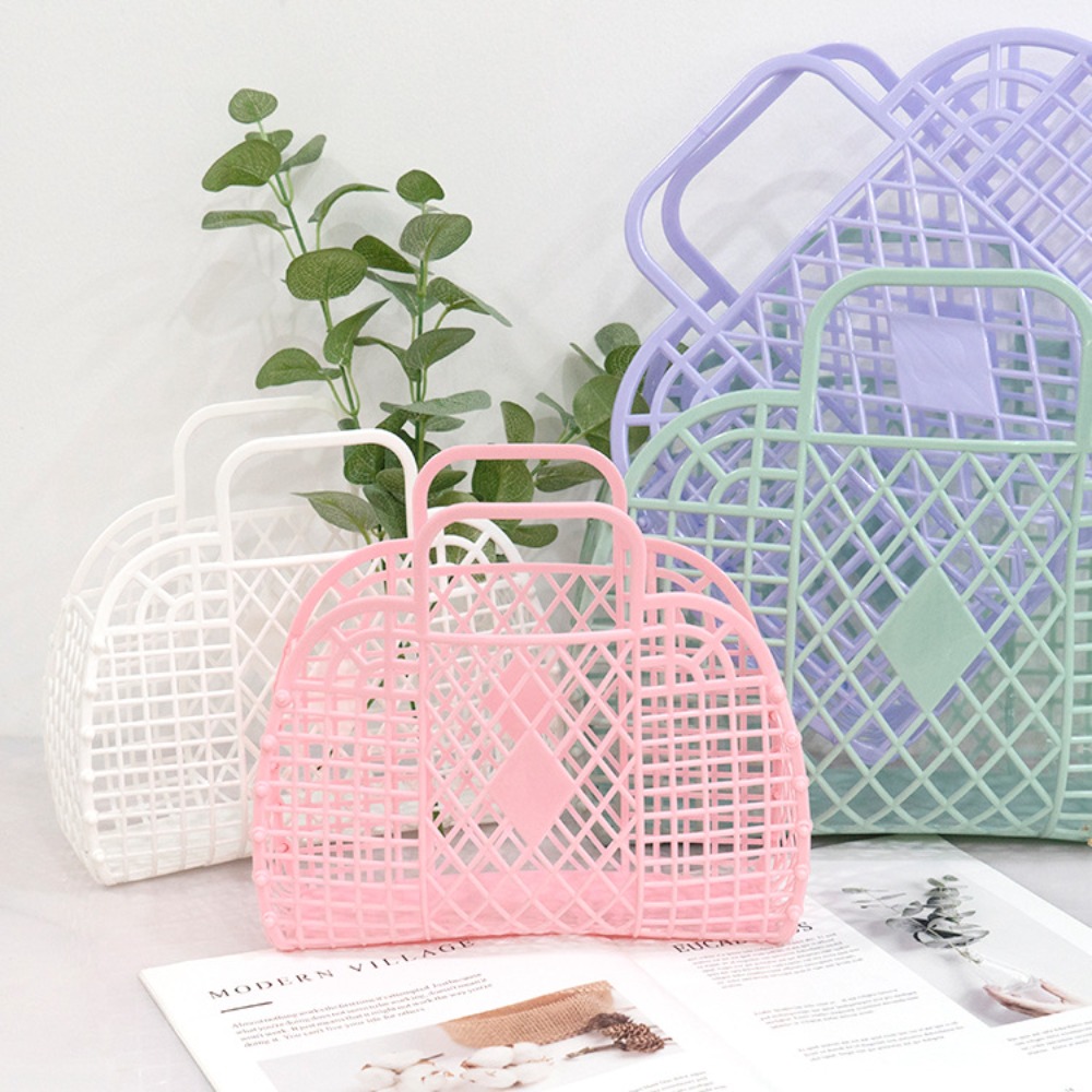 Detachable Plastic Bath Basket - Reusable Produce Bag のレビューと価格