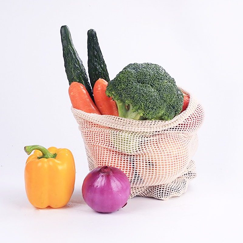 Cotton Mesh Vegetable Bags Pro - Reusable Produce Bag のレビューと価格
