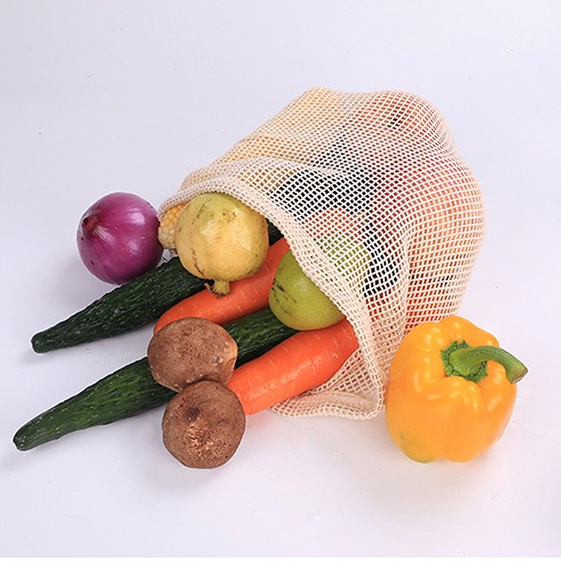Cotton Mesh Vegetable Bags Pro - Reusable Produce Bag のレビューと価格