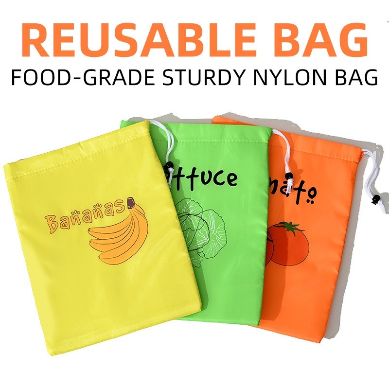 Storage Bags For Fruits Vegeta - Reusable Produce Bag のレビューと価格