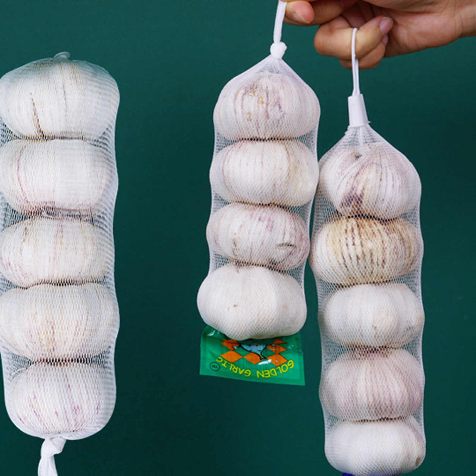 100PCS Garlic Ginger Mesh Stor - Reusable Produce Bag のレビューと価格
