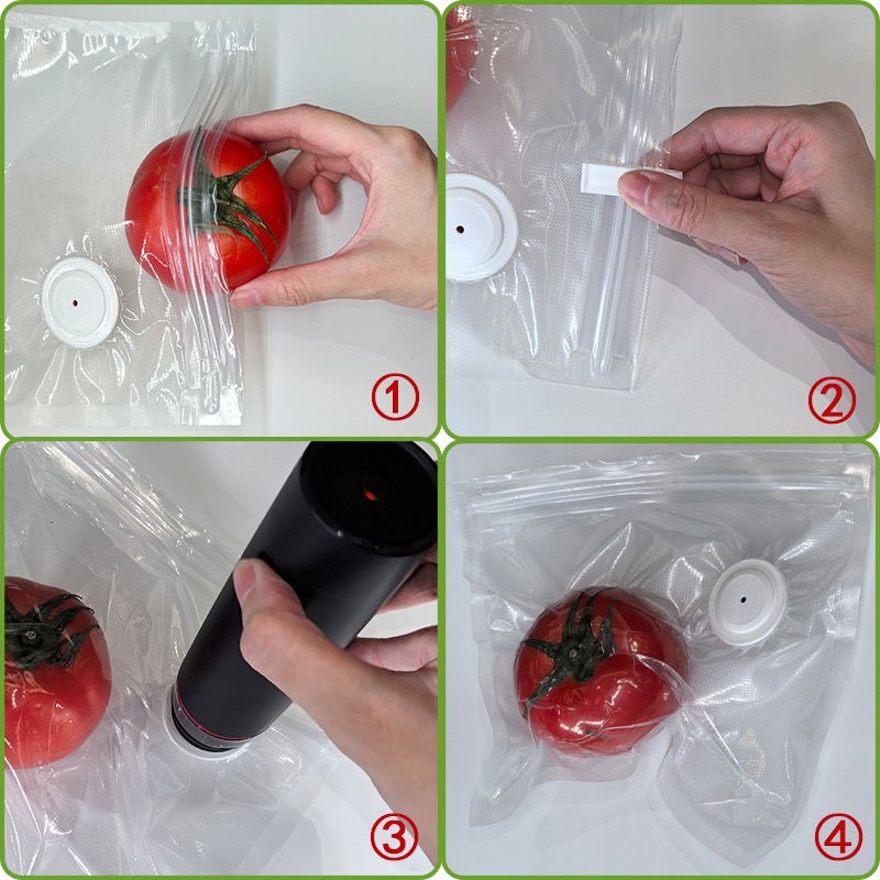 New Reusable Air Vacuum Storag - Reusable Produce Bag のレビューと価格